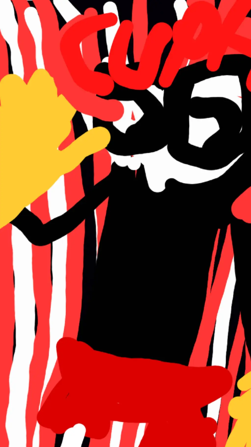 ai character: Cuphead background