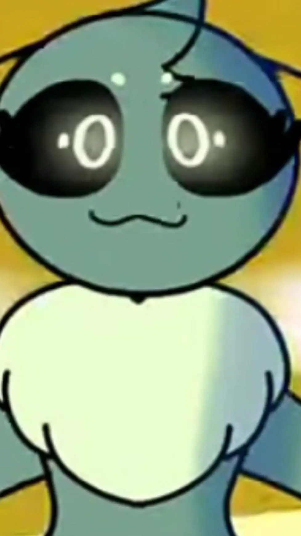 ai character: milky background