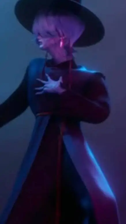 ai character: mystery saja  background