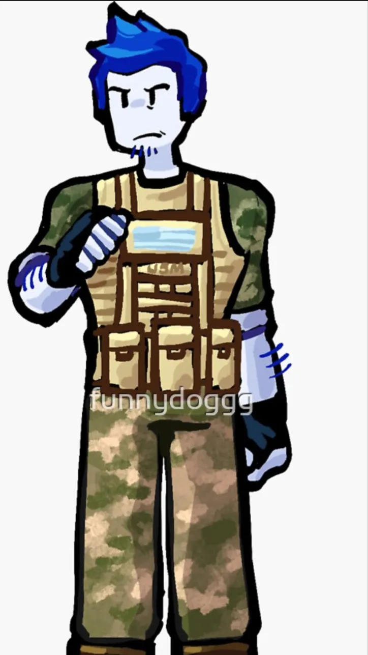 ai character: Guest 1337 background