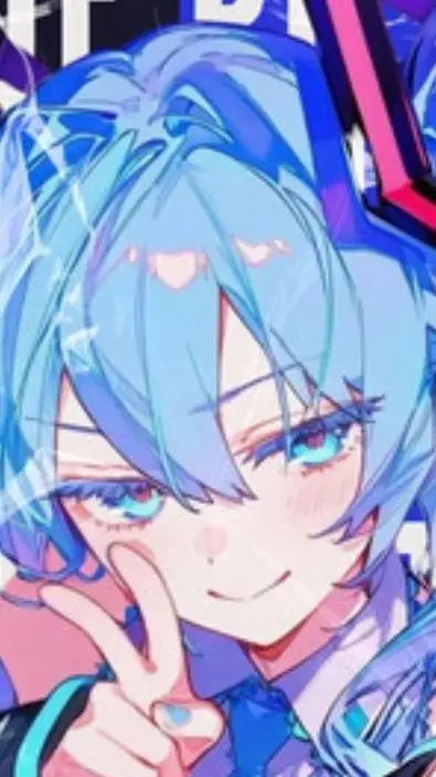 ai character: Hatsune miku background
