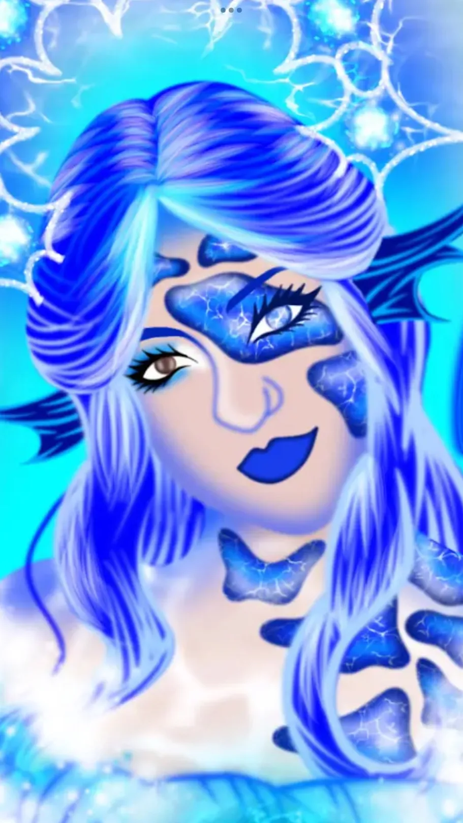 ai character: Lyria background