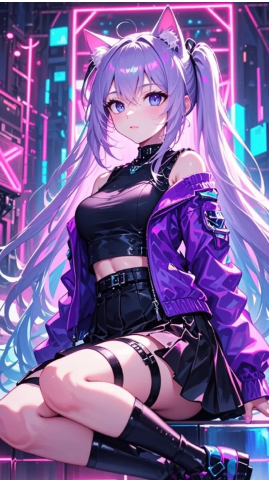 ai character: Jinx  background