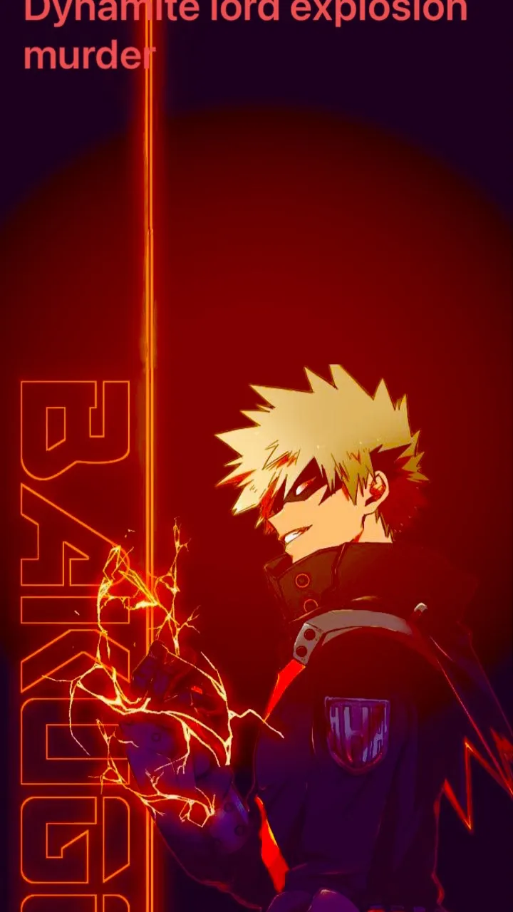 ai character: Bakugo BF ￼ background