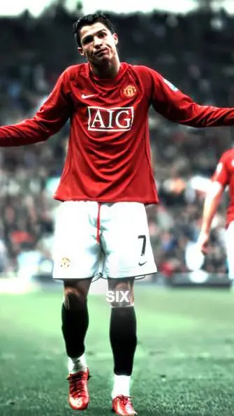 ai character: CR7 background