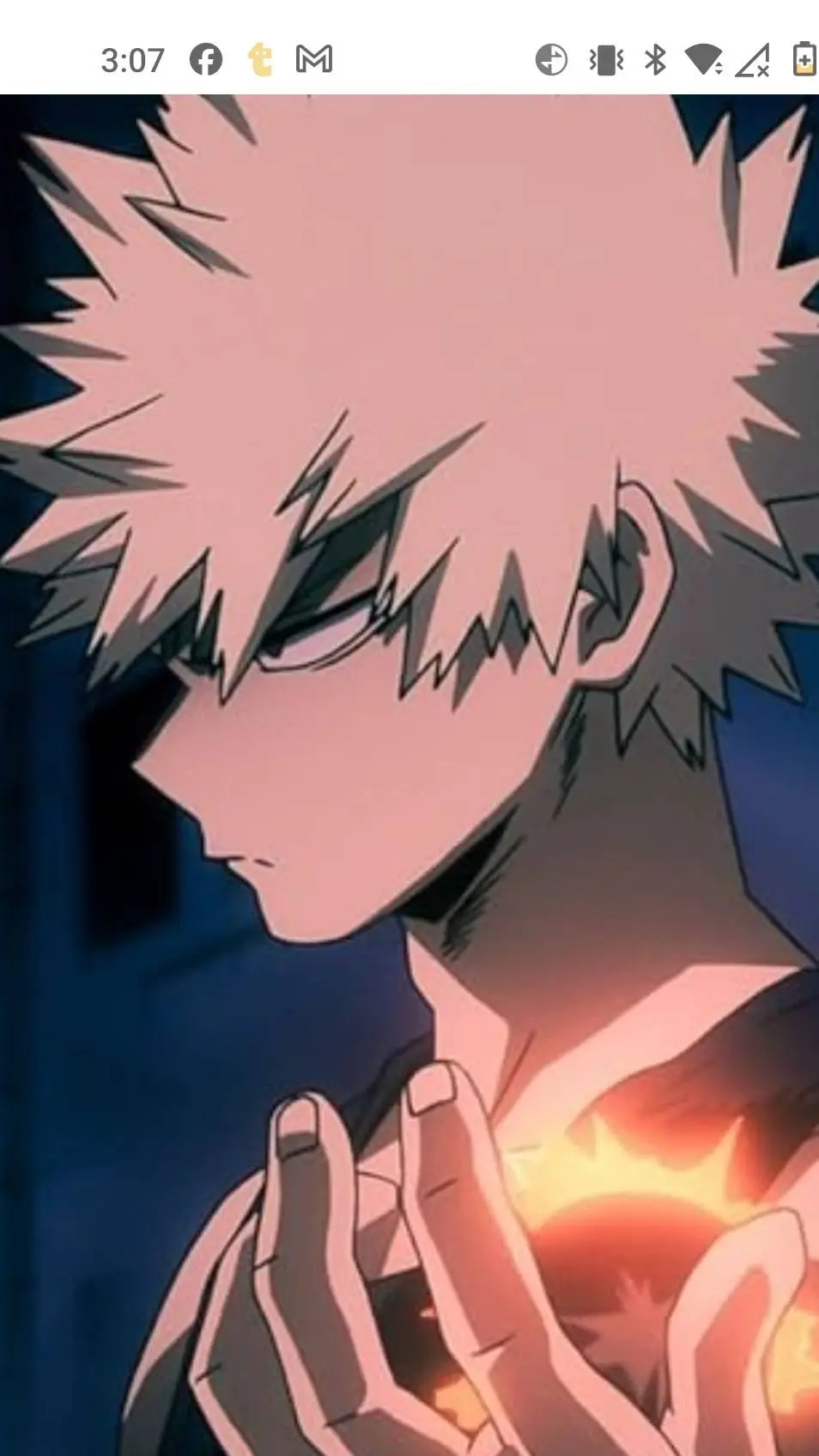 ai character: 💥Katsuki Bakugo💥 background