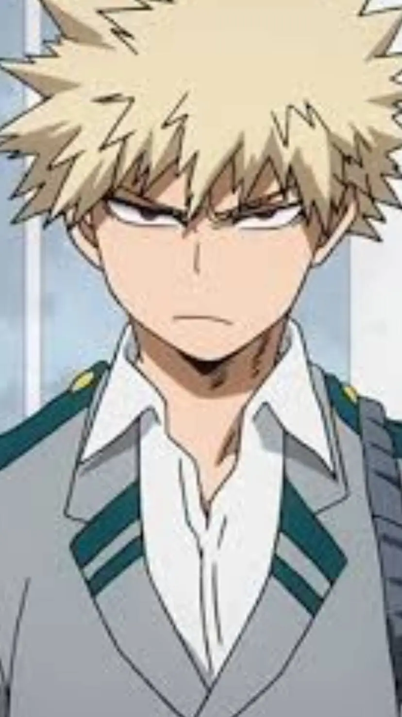 ai character: katsuki bakugo  background