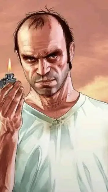 ai character: GTA hate Michael  background