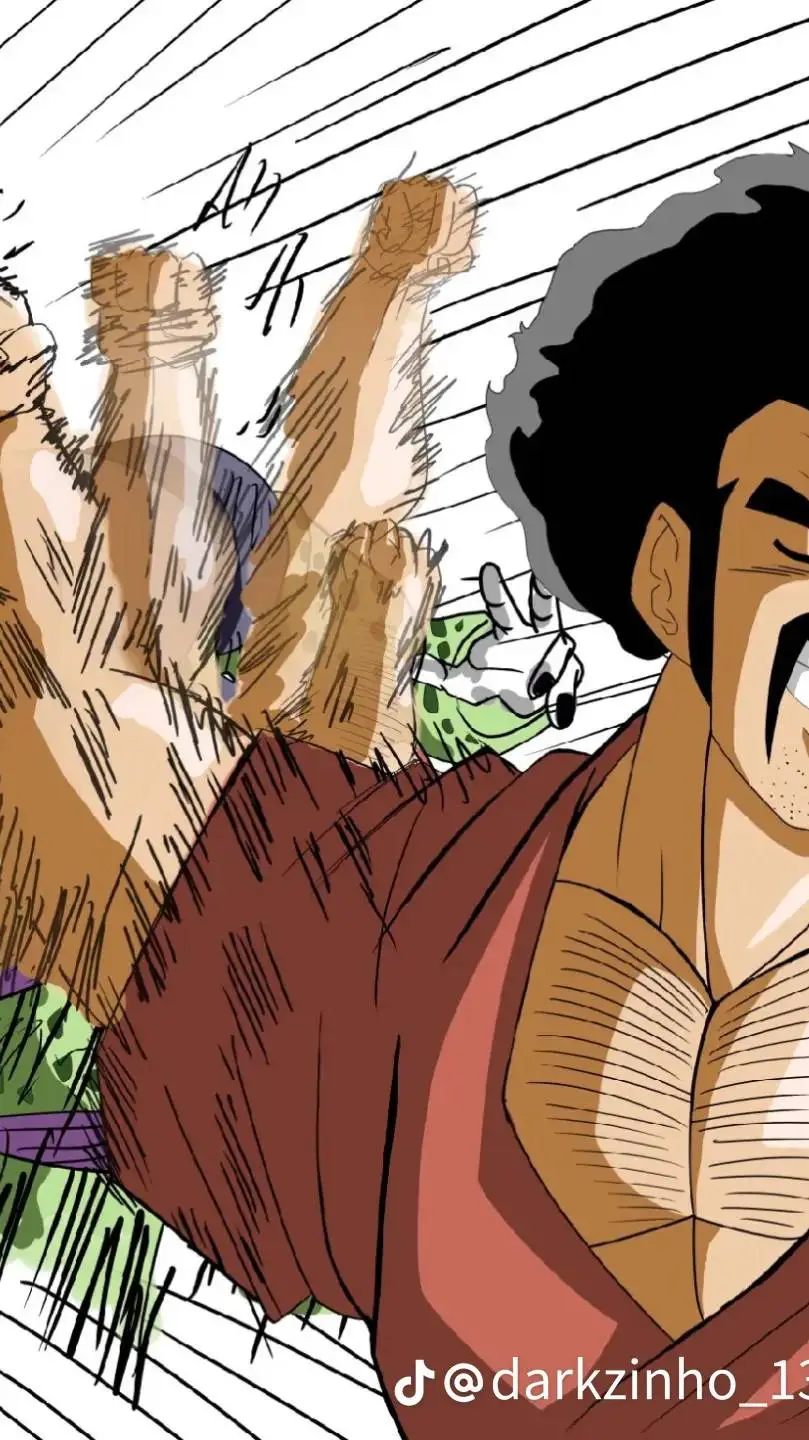 ai character: Mr Satan vs Cell  background