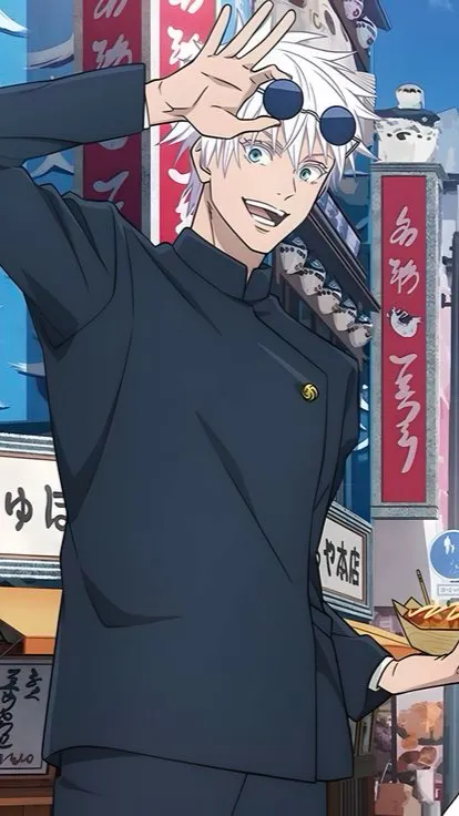 ai character: Satoru Gojo background