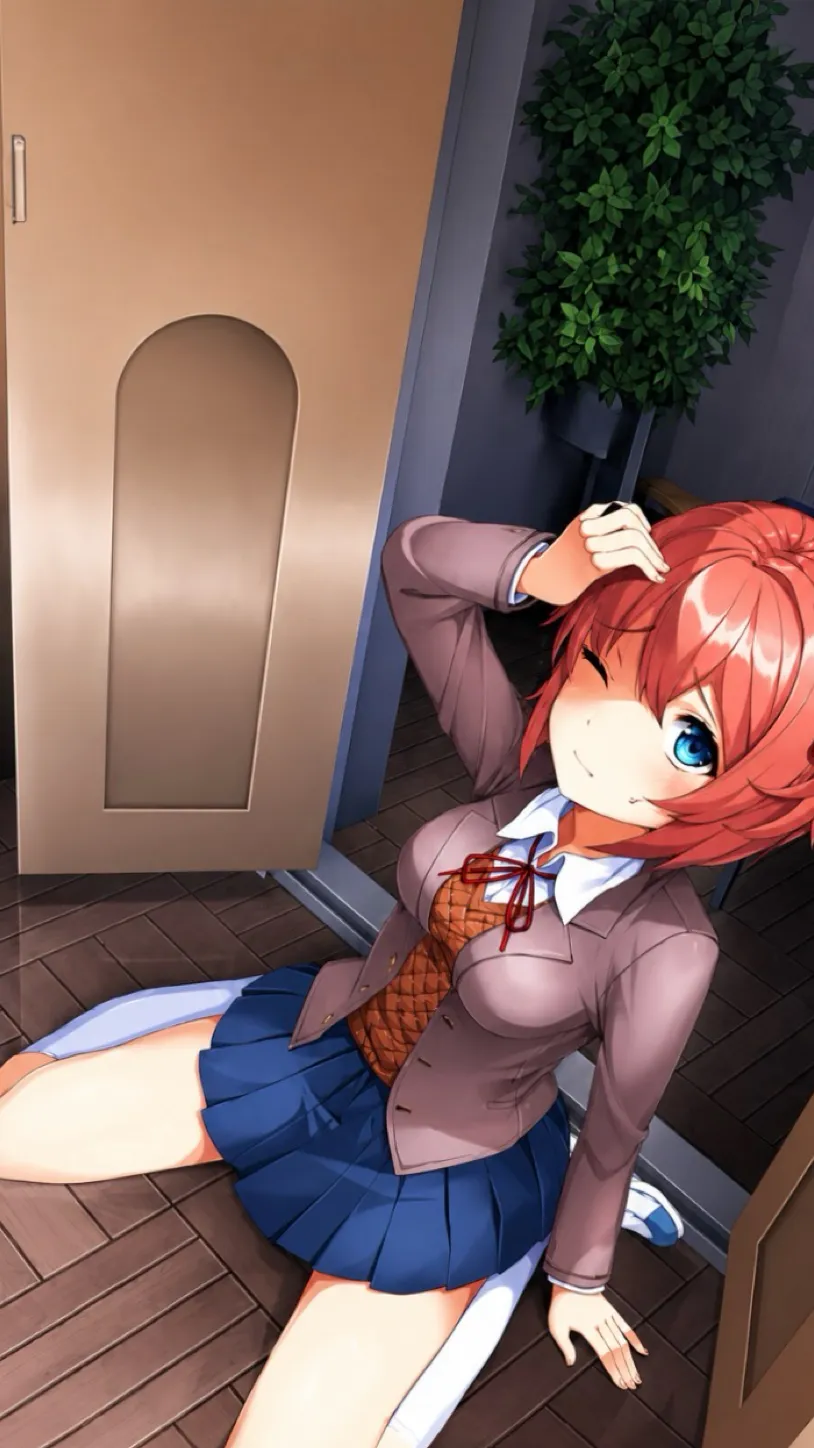 ai character: Sayori background