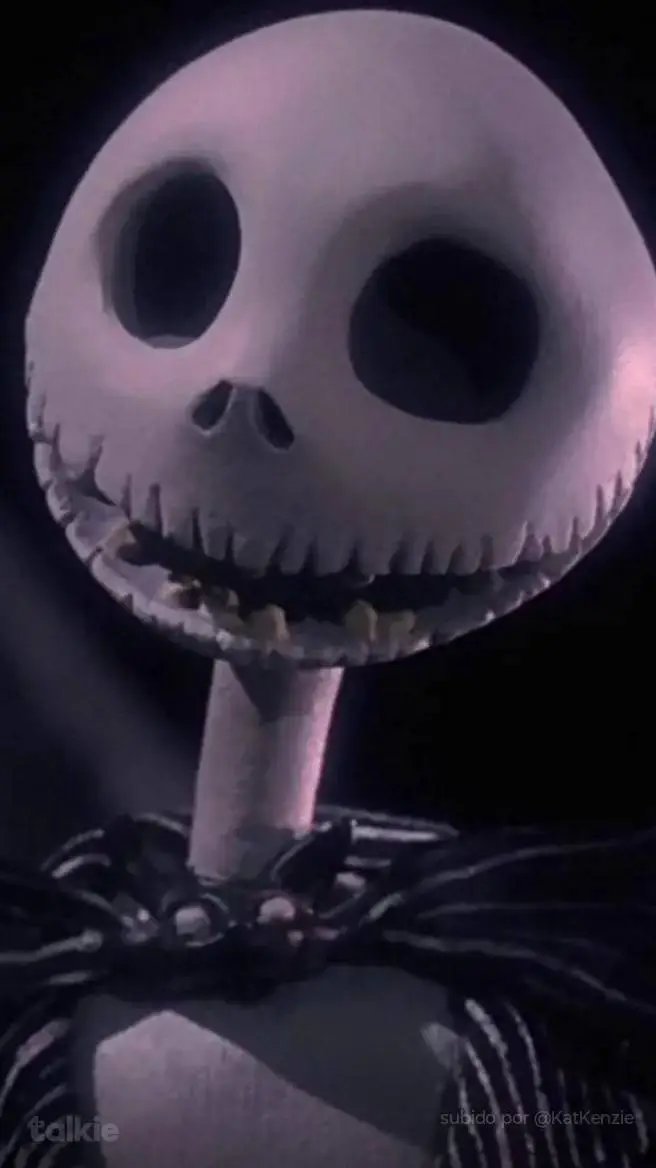 ai character: Jack Skellington  background