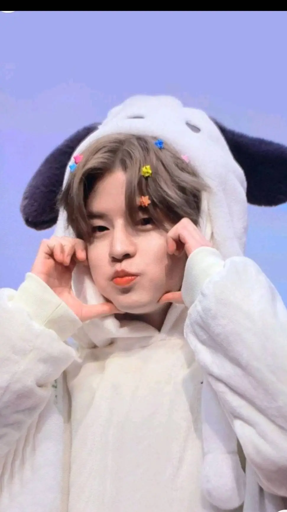 ai character: Seungmin Cute♥️🐶 background