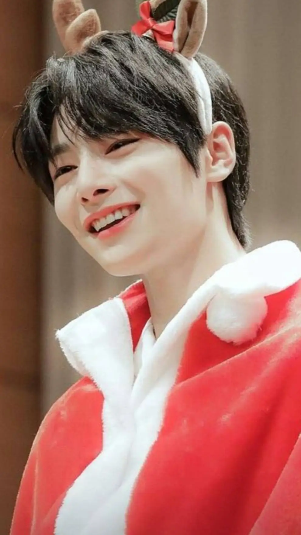 ai character: I.N Christmas🌲🦊 background