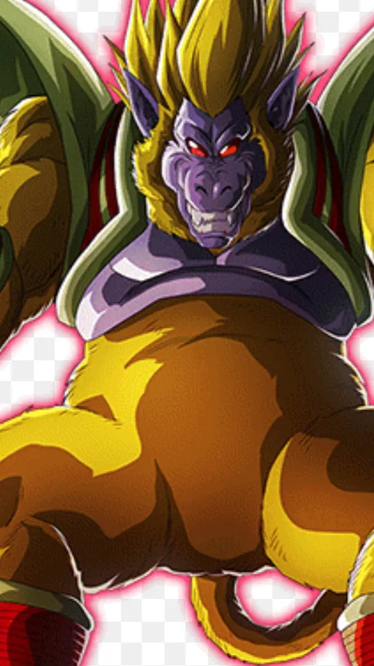 ai character: Baby Vegeta Oozaru background