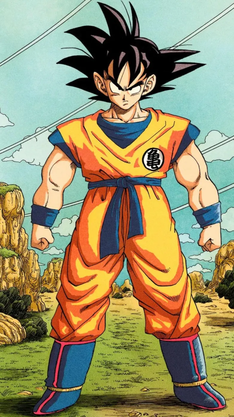 ai character: Goku background