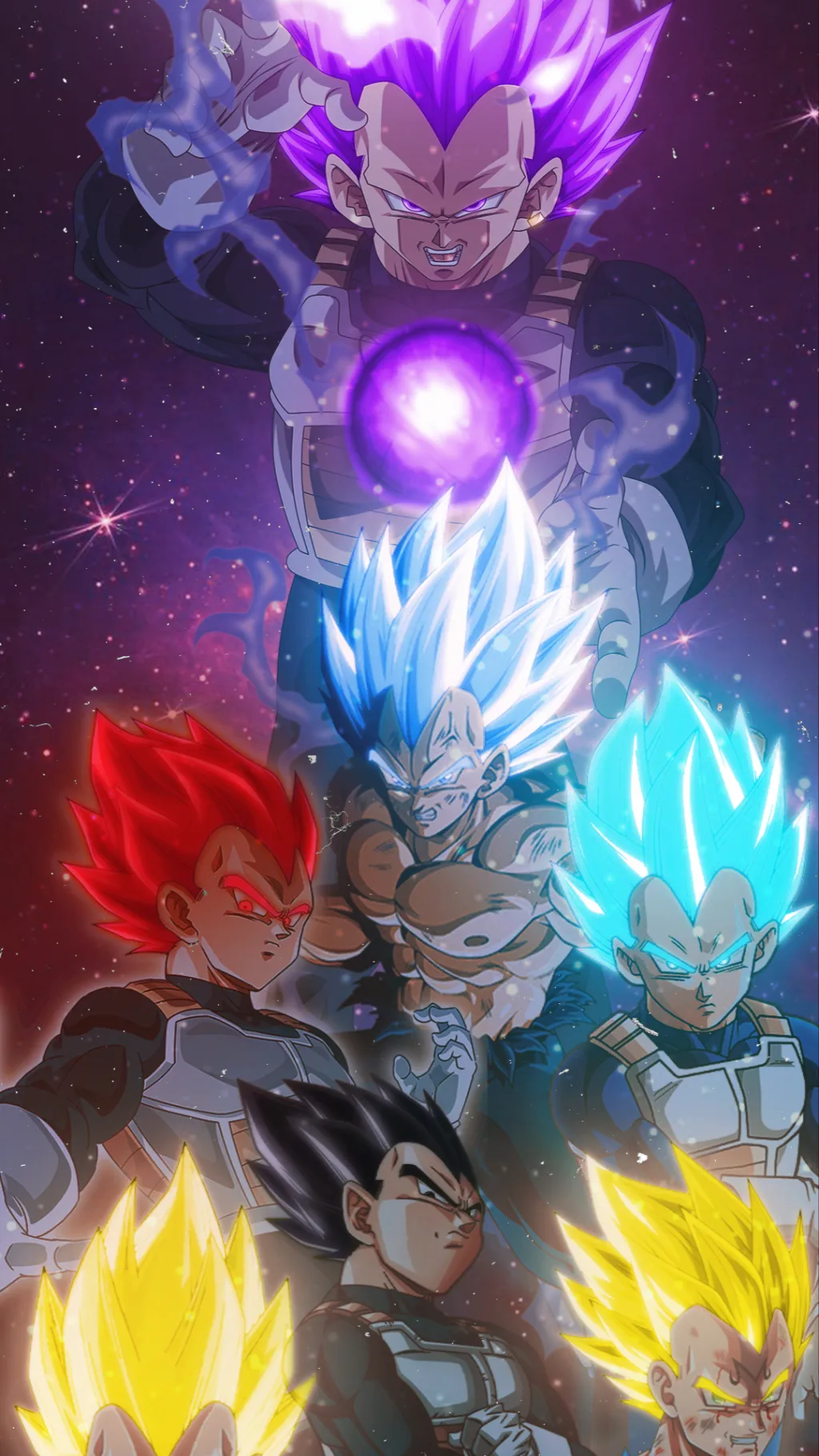 ai character: Vegeta  background