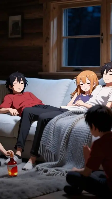 ai character: Nikki's sleepover💖 background