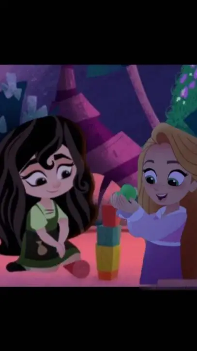 ai character: Cass x Rapunzel🩷 background