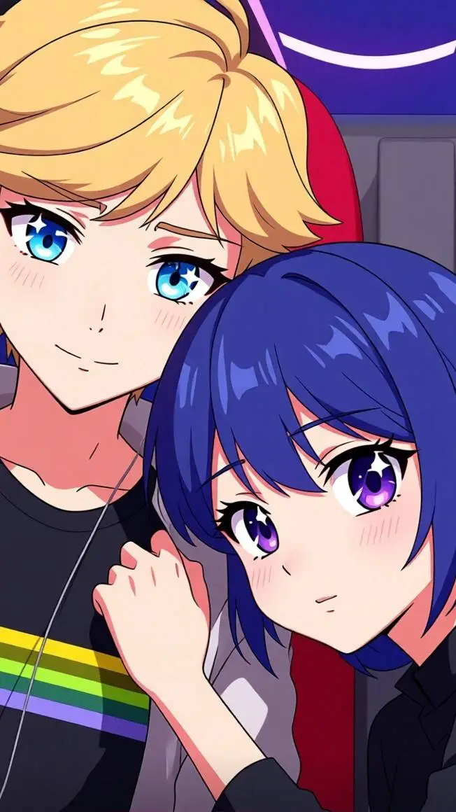 ai character: Adrien/Catnoir background