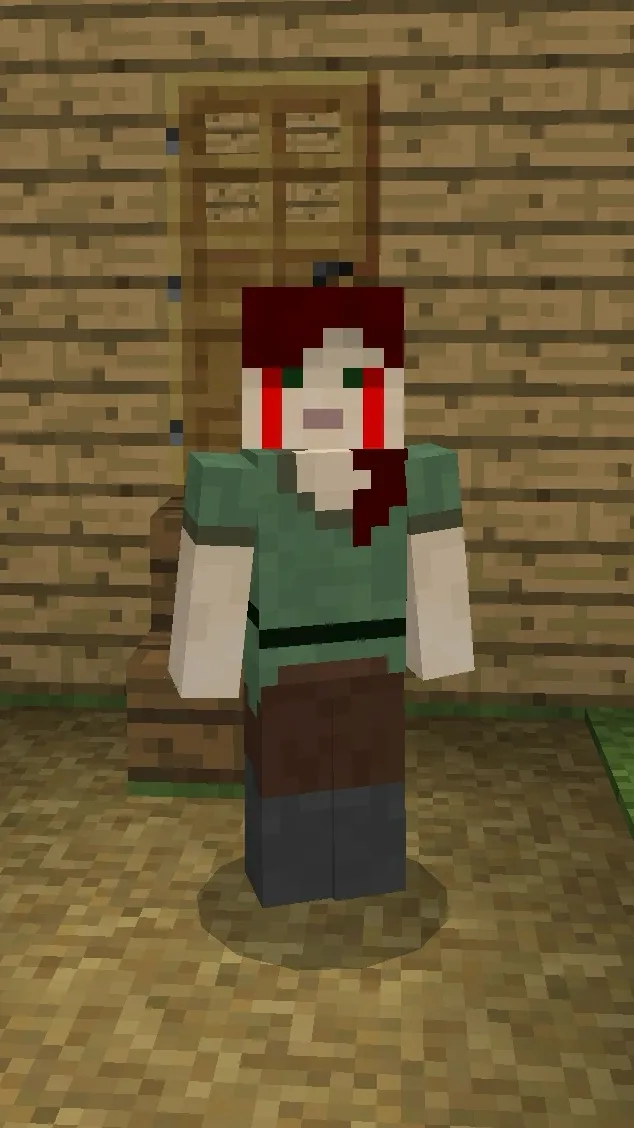 ai character: Alexandra  background