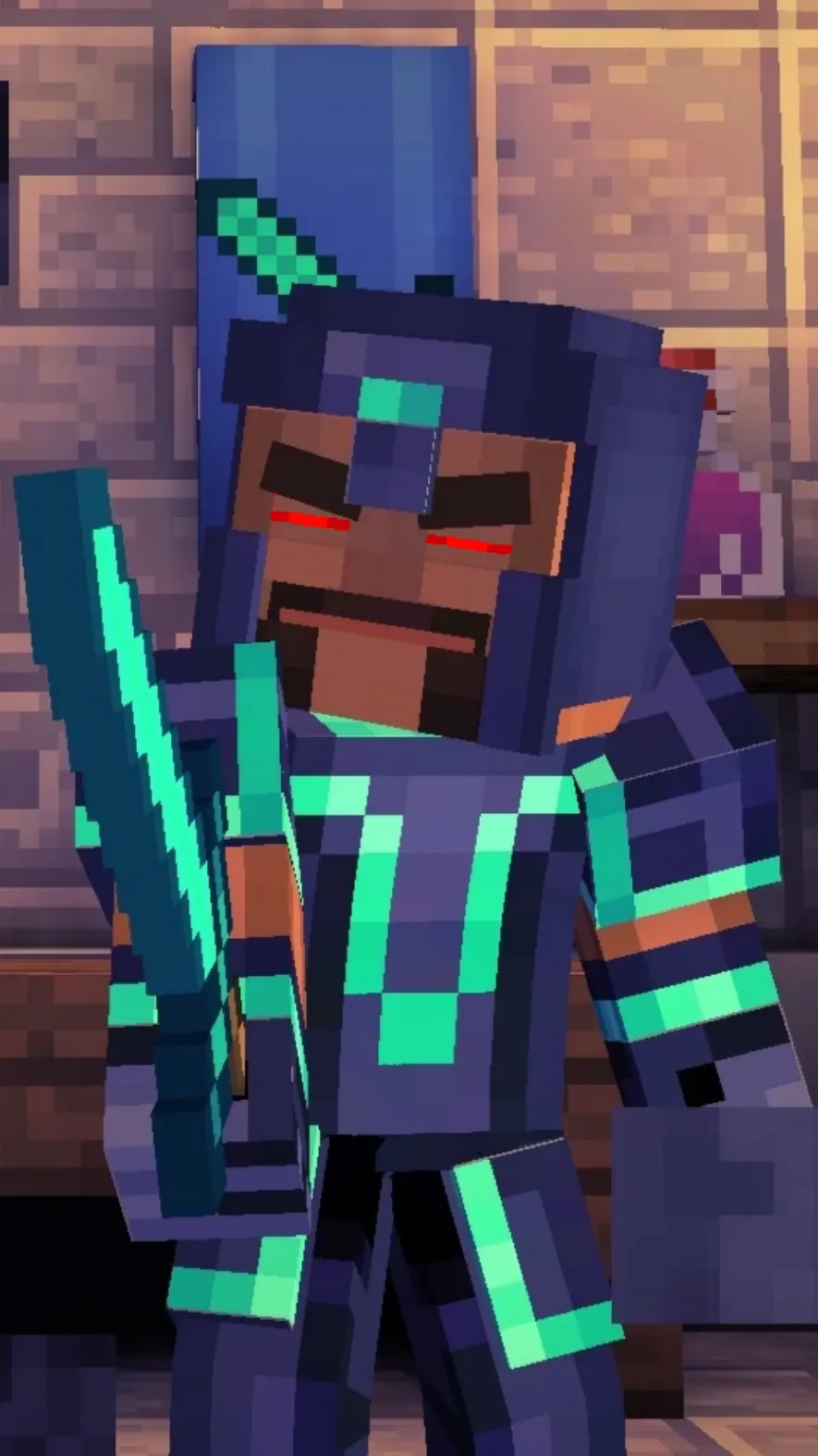 ai character: Chipped Gabriel! background