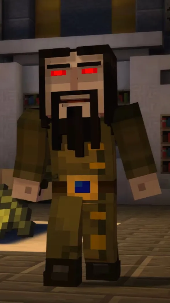 ai character: Chipped Ivor MCSM background