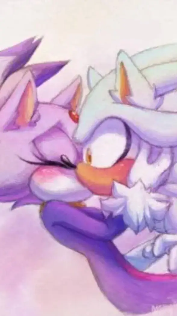 ai character: silver x blaze  background