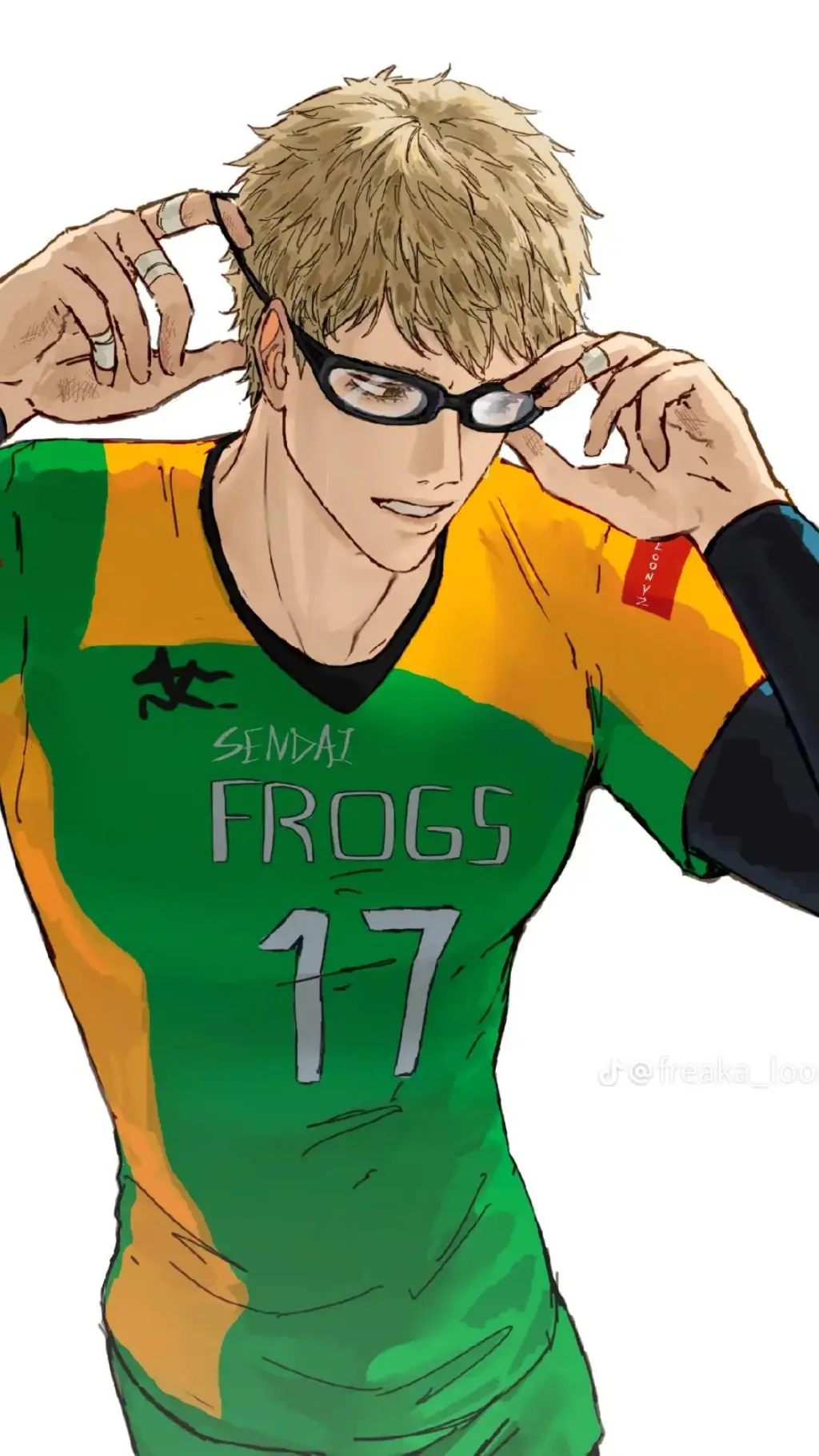 ai character: ｟✩TSUKISHIMA KEI✰｠ background