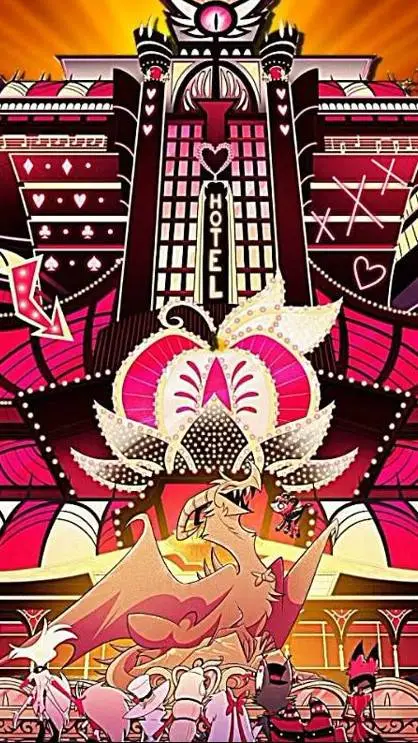 ai character: Hazbin hôtel  background