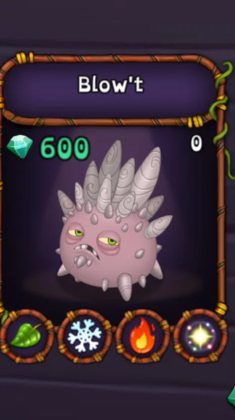 ai character: Blowt background