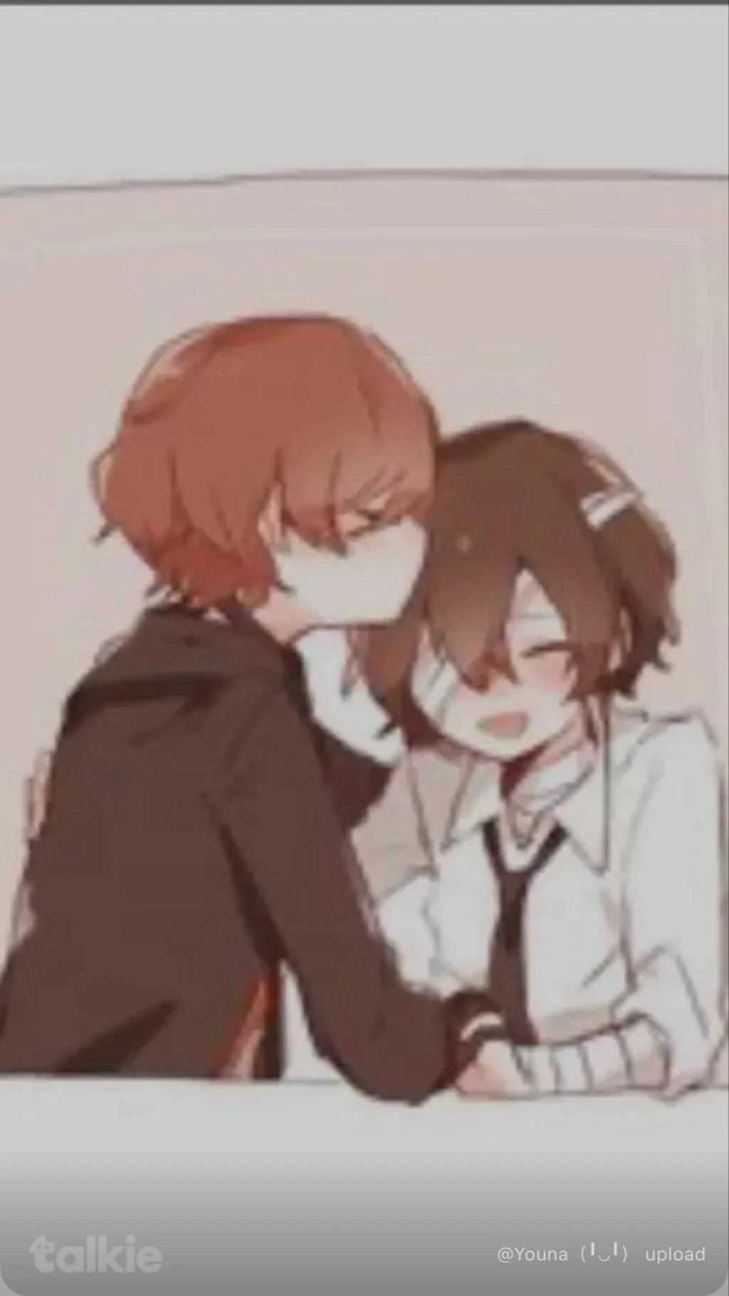 ai character: Baldly Dazai heheh background
