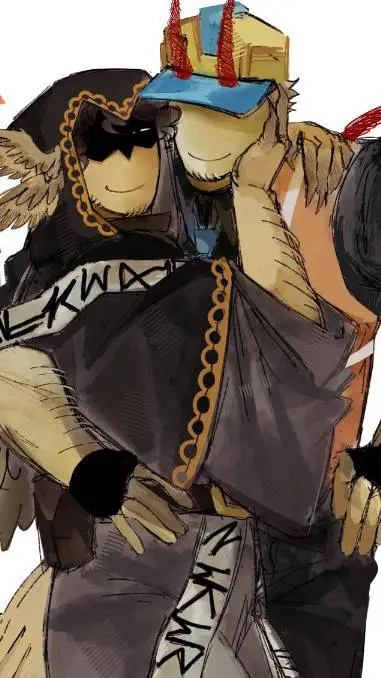 ai character: Telamon x Builderm background