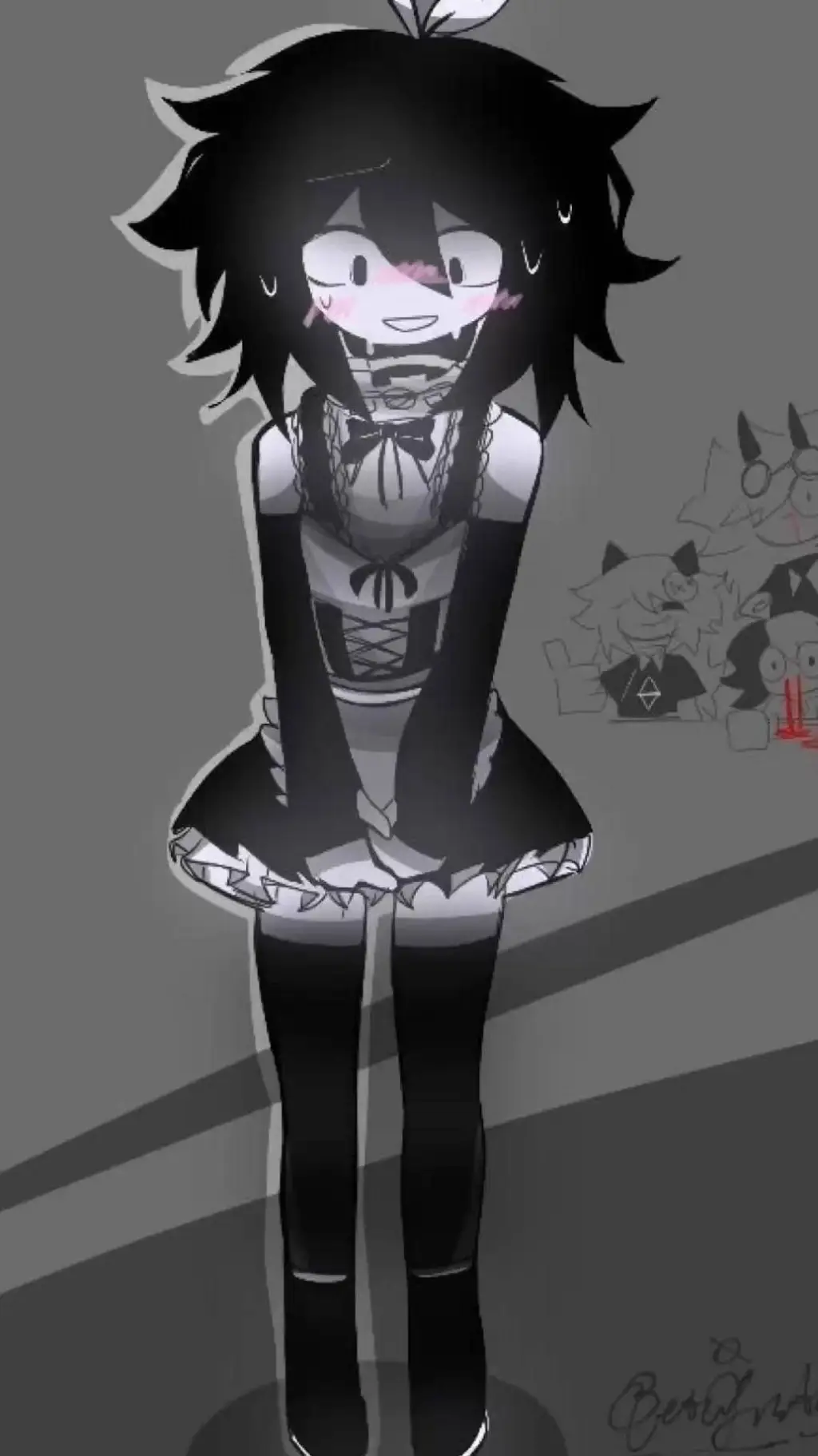 ai character: Эбби background