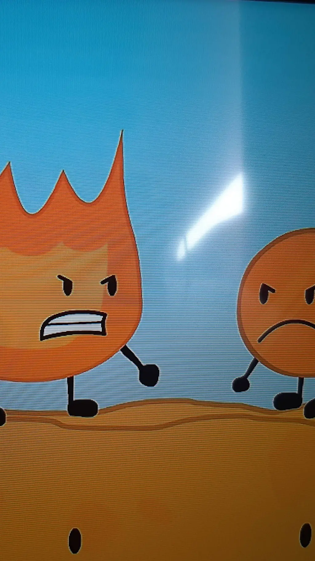 ai character: Bfdi background