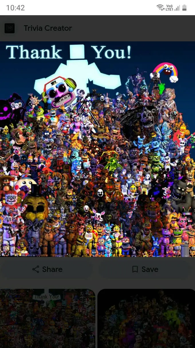 ai character: ALL Fnaf Animatron background