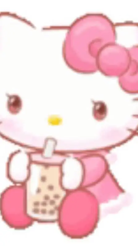 ai character: hello kitty background