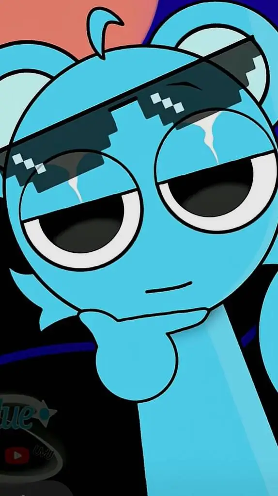 ai character: cool sky background