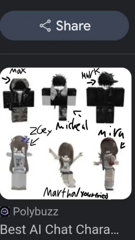 ai character: roblox gc  background