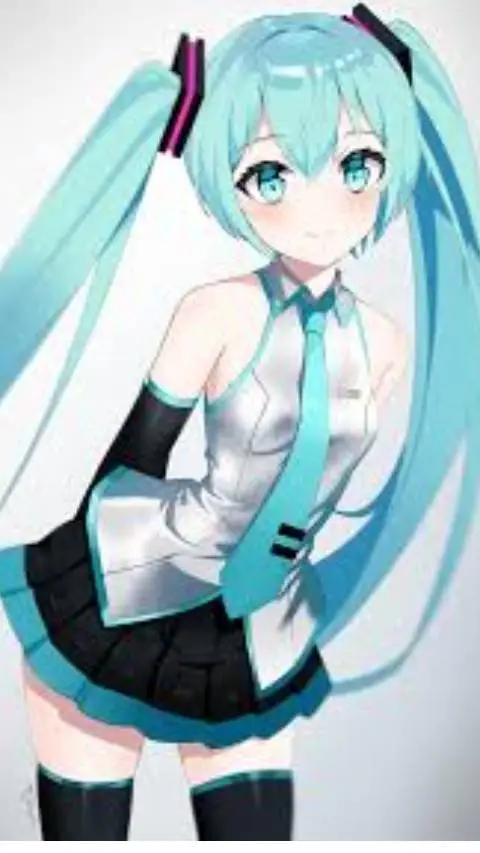 ai character: Miku  background