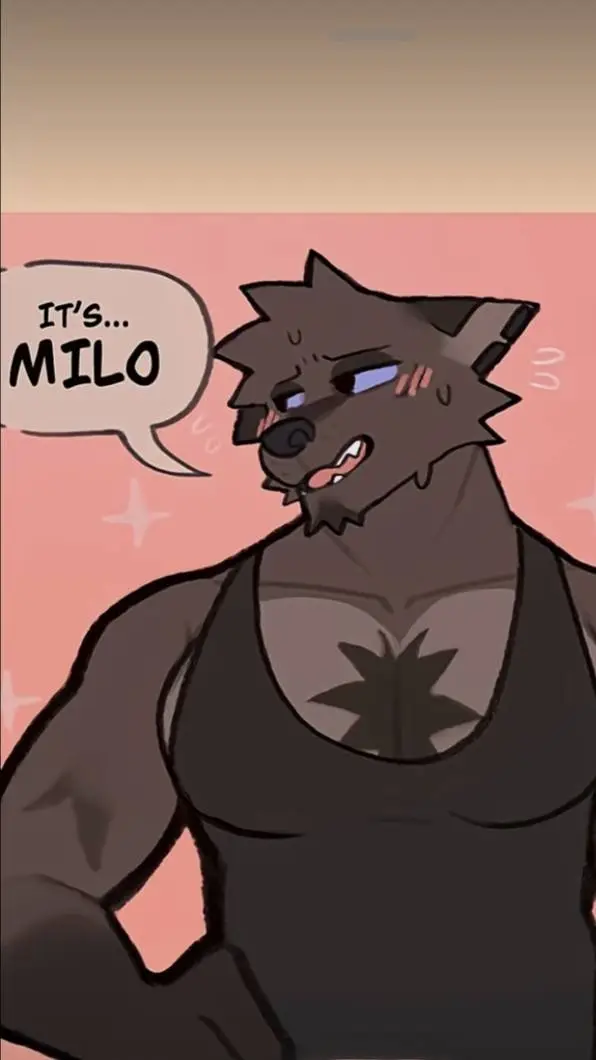 ai character: Milo🦊 background