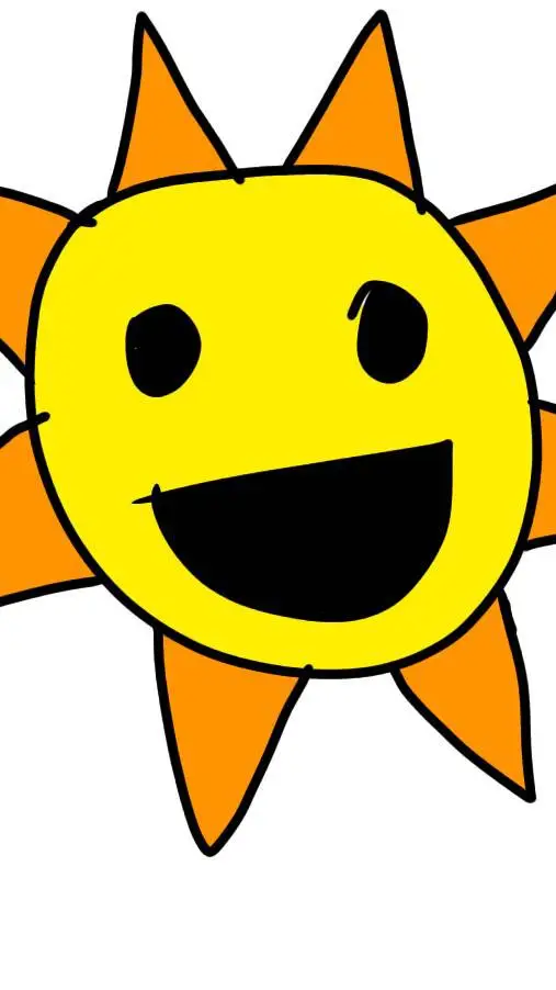 ai character: Mr Sun background