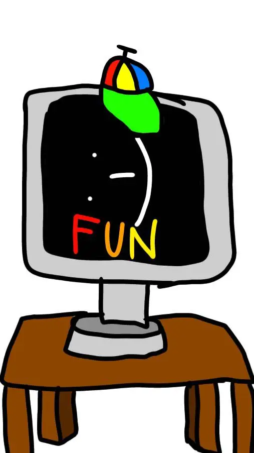 ai character: Mr Fun Computer  background