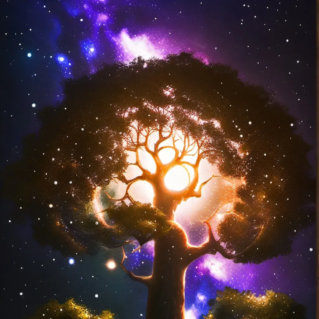 chat with ai character: Arbre Magique 