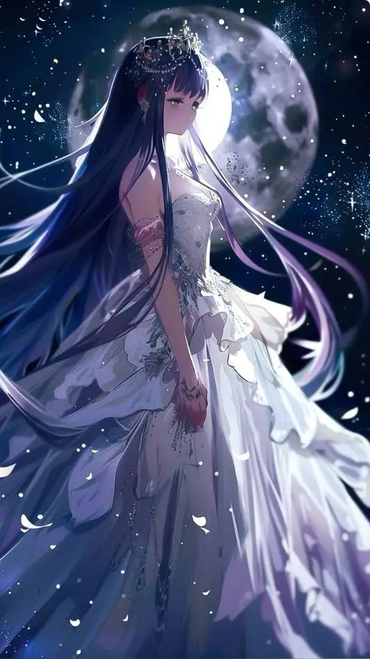 ai character: Luna background