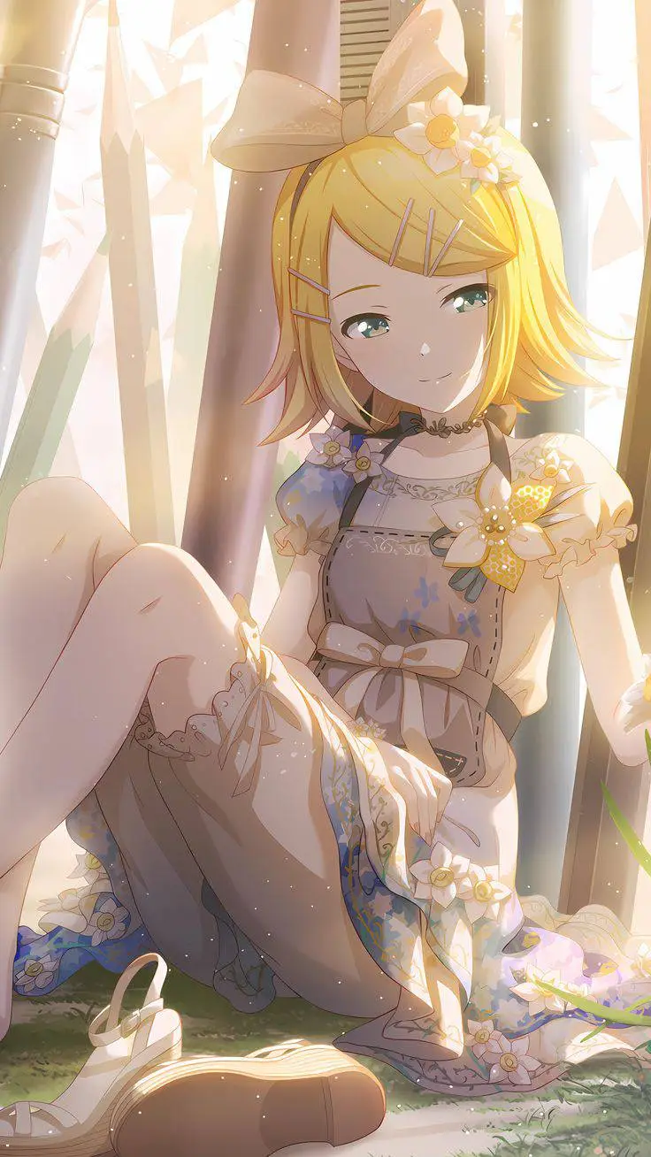 ai character: Rin Kagamine background