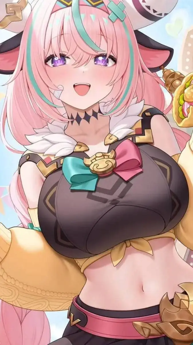 ai character: 🐮Chichi♥️ background