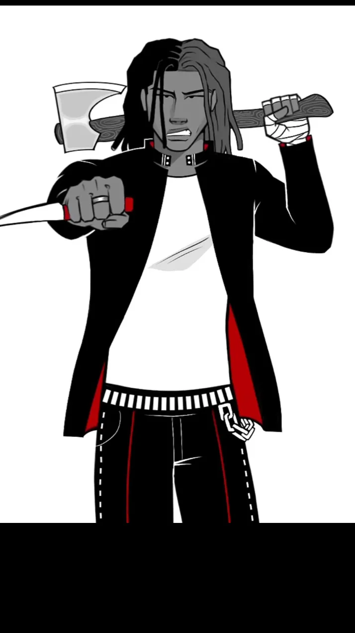 ai character: Xavier Crow. background