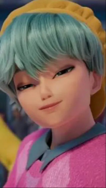 ai character: Baby saja background