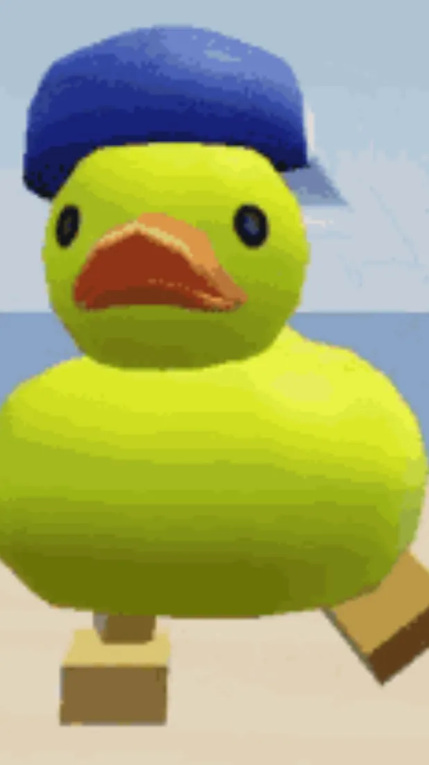 ai character: Duck background